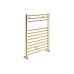 Hooper Straight Ladder Towel Rail Chrome 800mm high